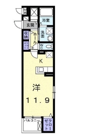 クラインベルグの物件間取画像